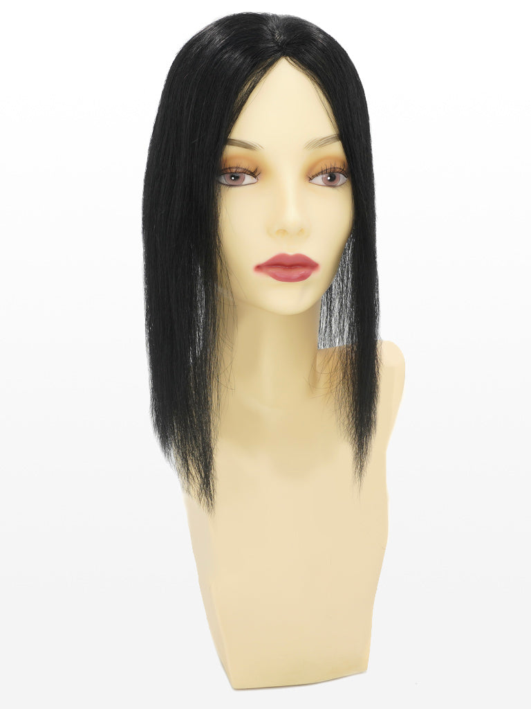 Top Piece - 100% Echthaar 1B schwarz variant detail image - c6394fa05bf594d4de40988b0778469830f9c4ad7492fb6bf53e05d81a8520e6