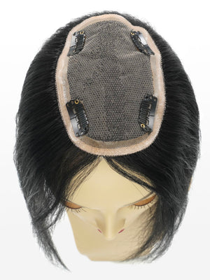 Top Piece - 100% Echthaar 1B variant detail image - a934a555ef5ad10e9455bc036b4ca0c2f056d5e9f707d3bf899f499b134a6cef