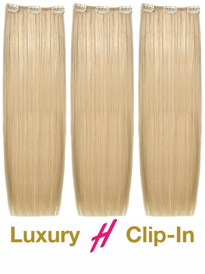 Clip in Extensions - luxury Qualität - Medium Volume 3-teilig 70g M14/1001 variant detail image - c73b367f74be7e70c53f96eb6d659a3e28785bf386e57618d1524cb7df8d9e8e