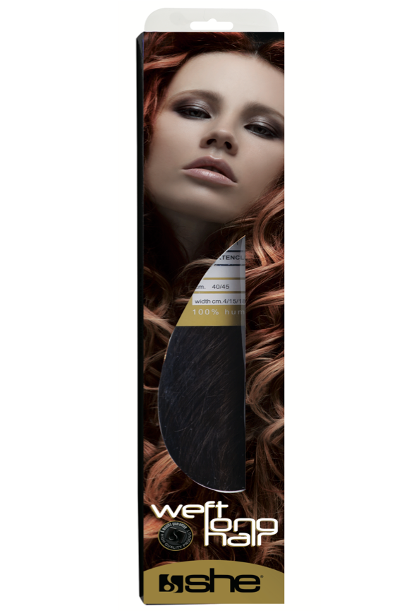 weft Haartressen luxury - 100 Gramm - 55/60cm - professional Qualität - CURLY product image - a508db364ef01ccff14de1675e09518967cc7b9efdb3c03552a537f81f549e88