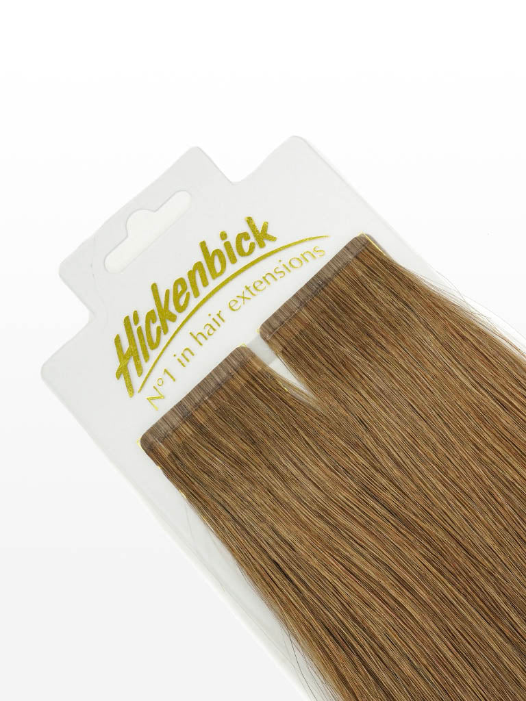 Slim Tape Extensions - luxury European / Russian Hair - 50cm 12 dunkelgoldblond variant detail image - 7b4fffb6e5f46d1a589fd45ccb4ed107fe4bfdb981dc58b196686e1c0a0d9a04