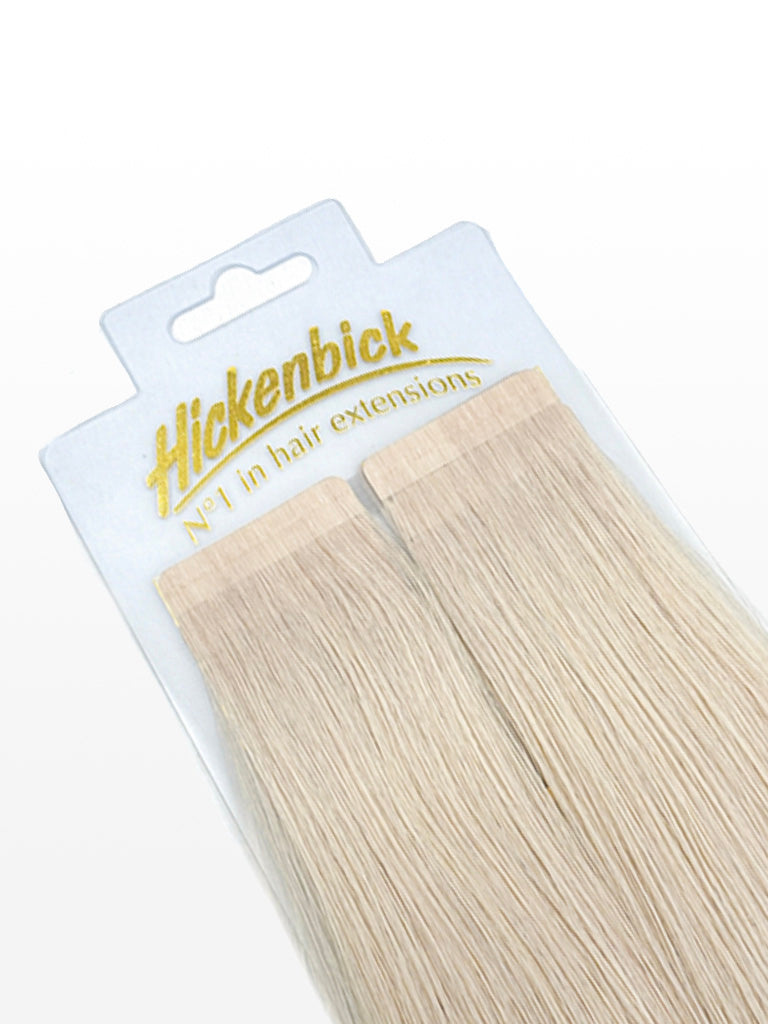 Slim Tape Extensions - luxury European / Russian Hair - 50cm 59 platin hell silber variant detail image - ccedd0ef44e4f4e63838e68016198bbc7f5f15202852458b96d65d10f909216a