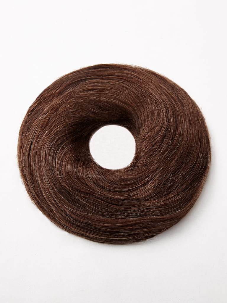 Hair Scrunchie - Echthaar Haargummi 8 dunkelblond variant detail image - 2b9073dcd3bc7a651ff4aa617d25bef497e56ccff740a7f7c56f4c3bdb423f77