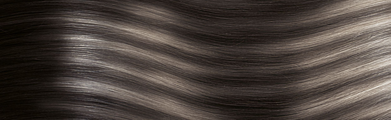 100% Echthaar Ponytail - luxury Qualität B2/60 balayage dunkelbraun & hellblond beige asch variant detail image - cd5e6ad19ac4f1ec0e48c0d7ee7cec771d0f586eb373683189c6873704c4b512