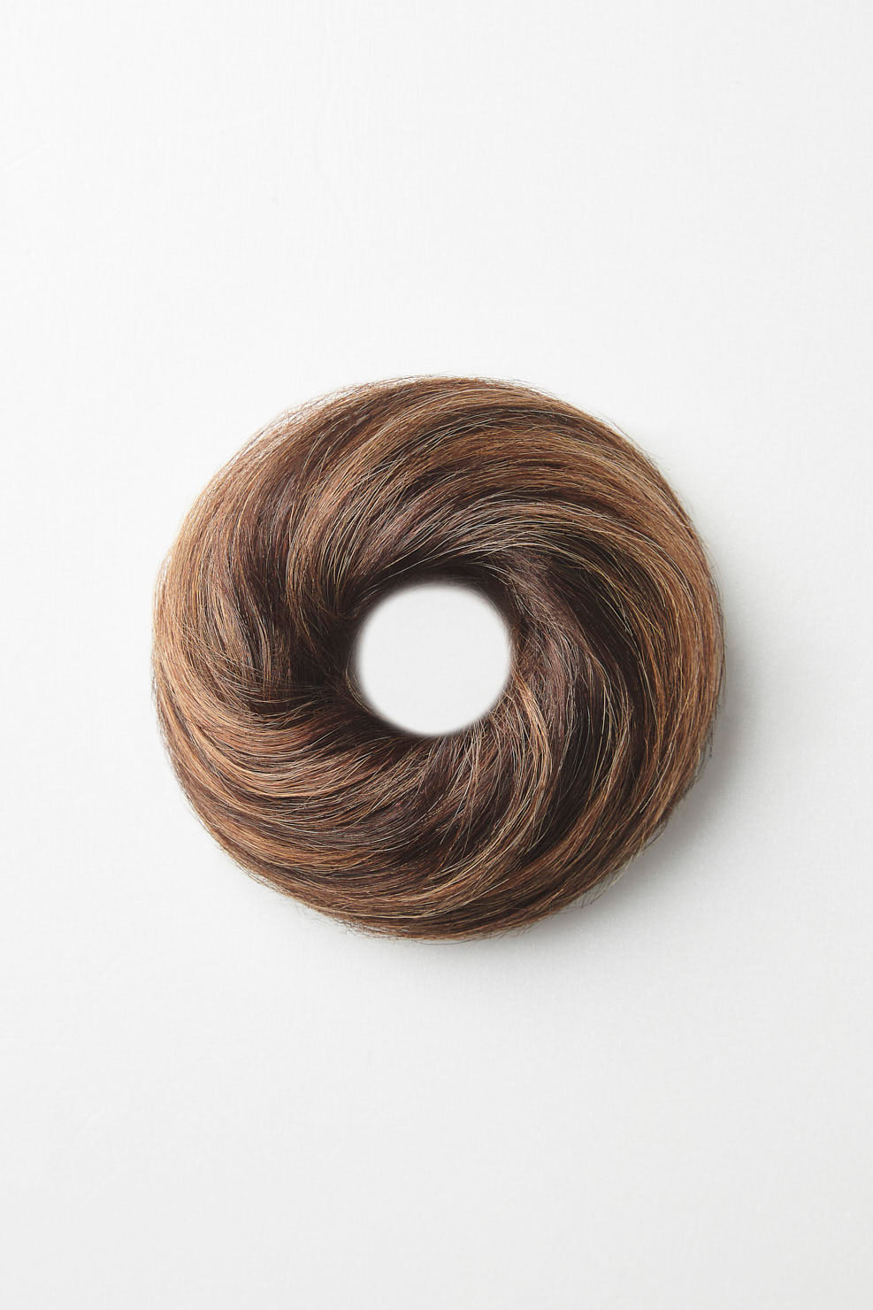 Hair Scrunchie - Echthaar Haargummi B4/17 balayage dunkles kastanienbraun & mittelblond variant detail image - f19eb7e856b4d709e2bcdca6a1af0ad0d970a2a2c9d436a4fb1aae76e4f04fea