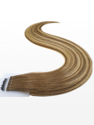 20 Keratin Bonding Extensions - luxury european / russian hair - 55-60cm - glatt B10/DB2 balayage dunkelblond asch & hellgoldblond variant detail image - 65fe7827d8c9f830a28a8071b830d9b63b19b56bb9d68fd6130b1cda8a5e28ec