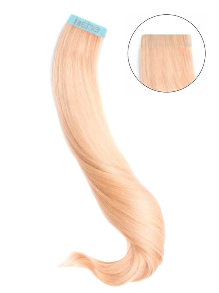 30 Bandes Extensions Cheveux Adhésives Blond 45cm - Sans Marque - Neuf Avec étiquettes