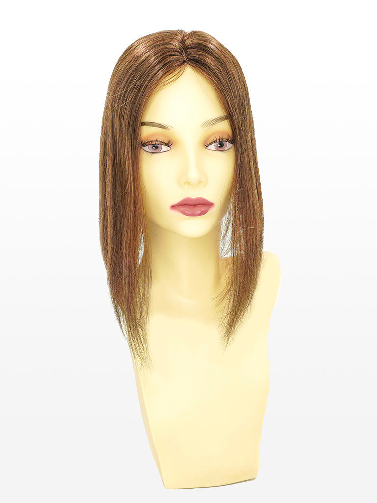 Top Piece - 100% Echthaar 12 dunkelgoldblond variant detail image - f29c1886eda334e5fa4131cd4938fc9673480ef03d163184d657a0639f46e08e