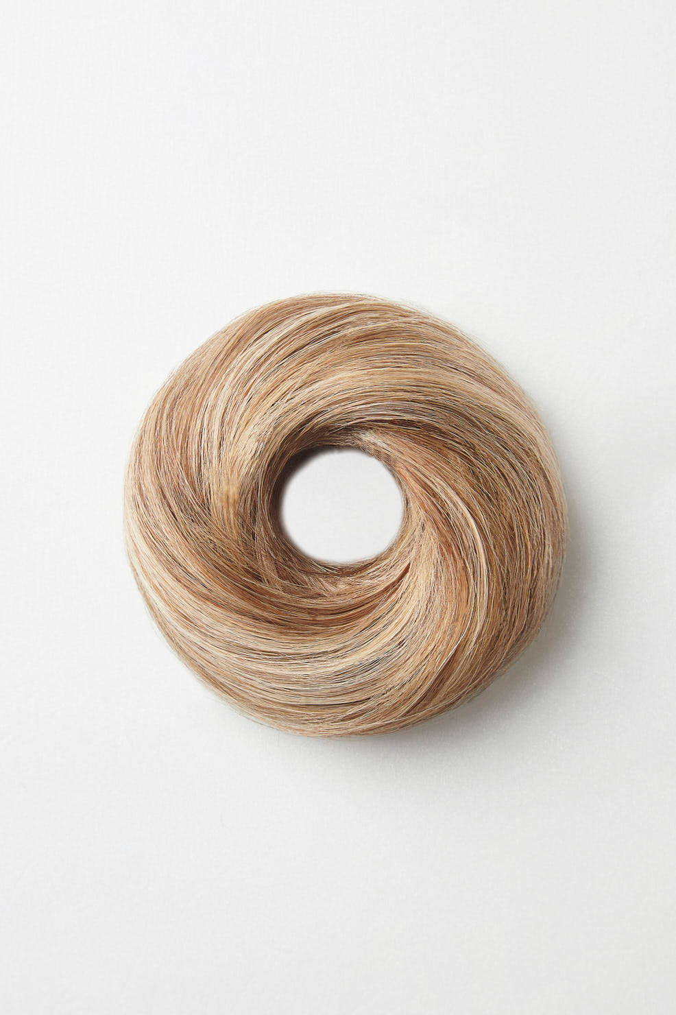 Hair Scrunchie - Echthaar Haargummi M18/24 gesträhnt mittelblond & superhellaschblond variant detail image - ab0328b38ef9d7b1480232664c34b754b5db887c66572e1222f6befb5d00a146