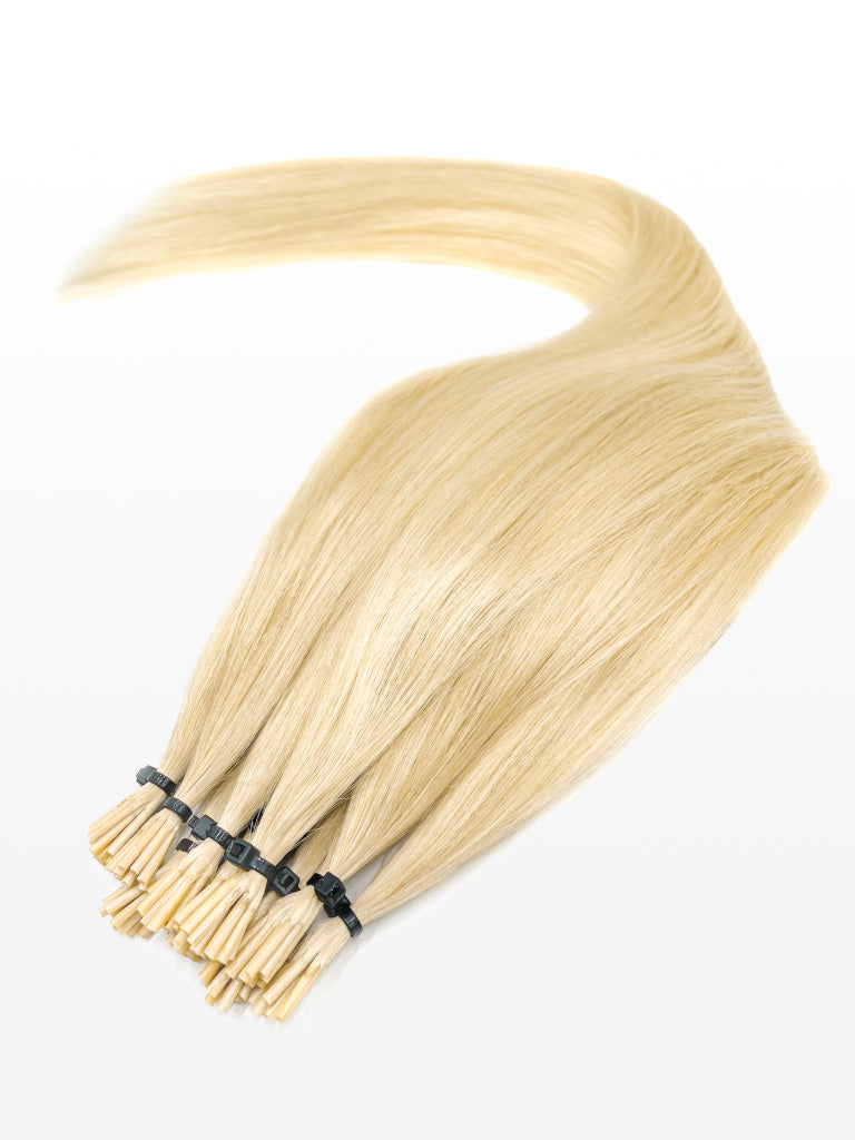 20 Microring Extensions - professional Qualität - 55cm 1001 platin blond variant detail image - f7cd247ef168668826dce4b10f6f65da9e524ff3552c8bfb7df6a31056812844