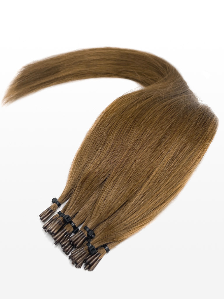 20 Microring Extensions - professional Qualität - 55cm 12 dunkelgoldblond variant detail image - 9aa0de5577ffeb8217a6c7366f0e151fbfe86e1c987a49420d6e00ae347c571f