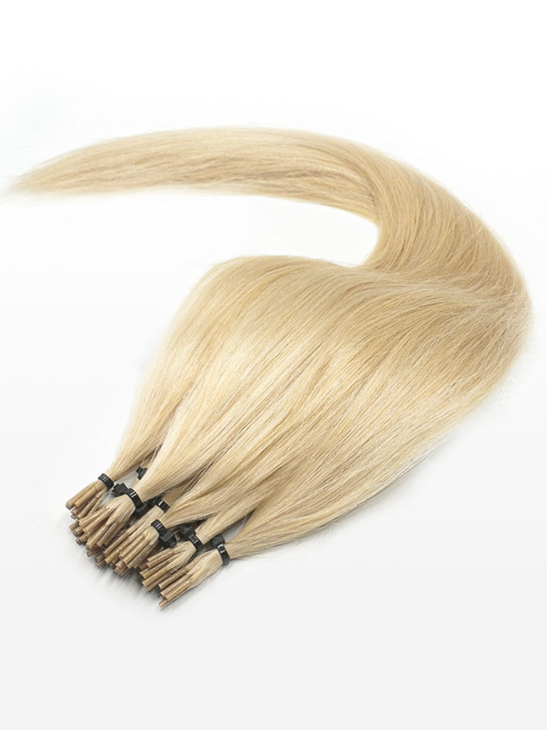 20 Microring Extensions - professional Qualität - 55cm 24 superhellaschblond variant detail image - a8c2b89806b1ebeeeb17de64dc9118ea486645a1478aa57b9a7de84485ae4948