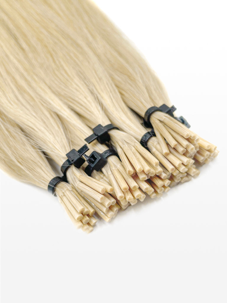 20 Microring Extensions - professional Qualität - 55cm 516 extrahellblond asch variant detail image - 8ff9fd2008e3a23d3f45aeee118342aa79e20b68e16d1fba7efff54638d2e4d4