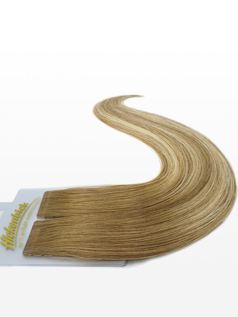Slim Tape Extensions - luxury European / Russian Hair - 50cm B14/1001 balayage hellblond & platin blond variant detail image - 688c0041e3e866ca4351c5c3cfd643f76c67316488ece7f4184d679cc26966d3