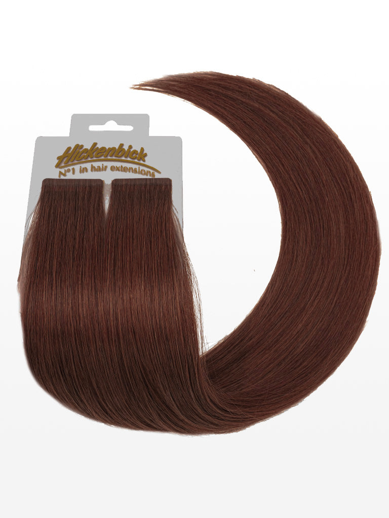 Cold Slim Tape Extensions - Professional Qualität - 45cm 33 hellbraunmahagoni variant detail image - 45a3ca38a913e165a07ca568b981e679e28ac8073191eca9e1a55041db90f235