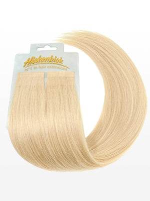 Cold Slim Tape Extensions - Professional Qualität - 45cm 516 extrahellblond asch variant detail image - 4f99518587e598fce8a46d050babae8e8c0c34c1746faf36d1490864721bb0aa