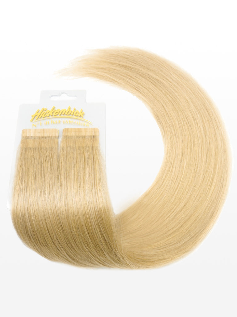 Cold Slim Tape Extensions - Professional Qualität - 45cm DB3 goldblond variant detail image - f7edcb605273a560ba509bf40914e1f2adfa49033989732d11c265aa9bfb002c