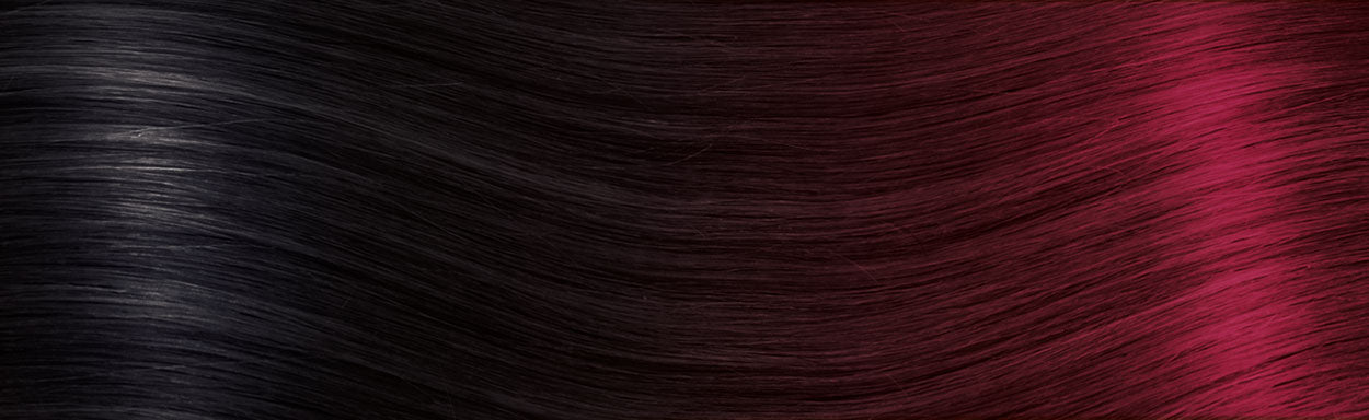 10 Keratin Bonding Extensions - professional Qualität - 55/60cm - ombré T1N/bordeaux ombré schwarz & bordeuax variant detail image - 2e906f68fc01cef0f487b83619086a1d5c7060060b12edde08d5e17c765d853b