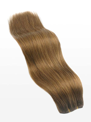Weft Haartressen luxury - 100 Gramm - 40cm - professional Qualität 12 dunkelgoldblond variant detail image - 3e354a0dd8f2f7ca229a520f3b6eba51521eb4df82bb71d637186385d3f479a4