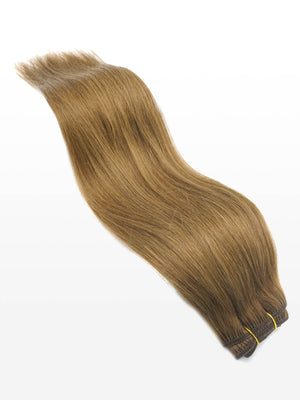Weft Haartressen luxury - 100 Gramm - 40cm - professional Qualität 17 mittelblond variant detail image - 68d46c84539a96090d22dfed2ae60628960e2669083cf766e094d4bfde2479fc
