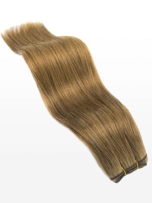 Weft Haartressen luxury - 100 Gramm - 40cm - professional Qualität 27 mittelgoldblond variant detail image - 8ad2c6aade7c8c9ab2441a29c8b1a2e4405e62527bbfd5115bc69c4c688fd764