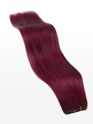 Weft Haartressen luxury - 100 Gramm - 40cm - professional Qualität 530 weinrot variant detail image - 721c25e78cff8775405027a072e5a6c6e15036441be2f586c5117c3ea13c9766