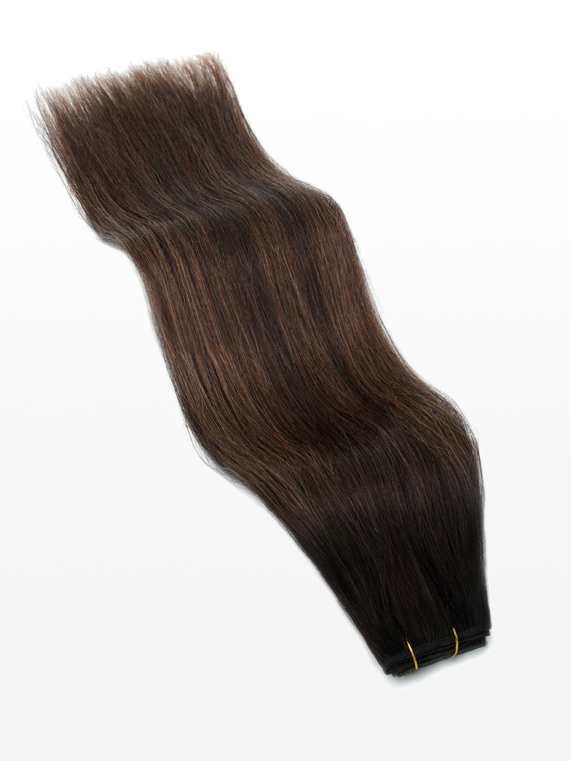 Weft Haartressen luxury - 100 Gramm - 40cm - professional Qualität B4/17 balayage dunkles kastanienbraun & mittelblond variant detail image - f4e7370db17dc9b20b6b1f7b2b587c352269ea2fcc7540e4faa3b96992dd347b