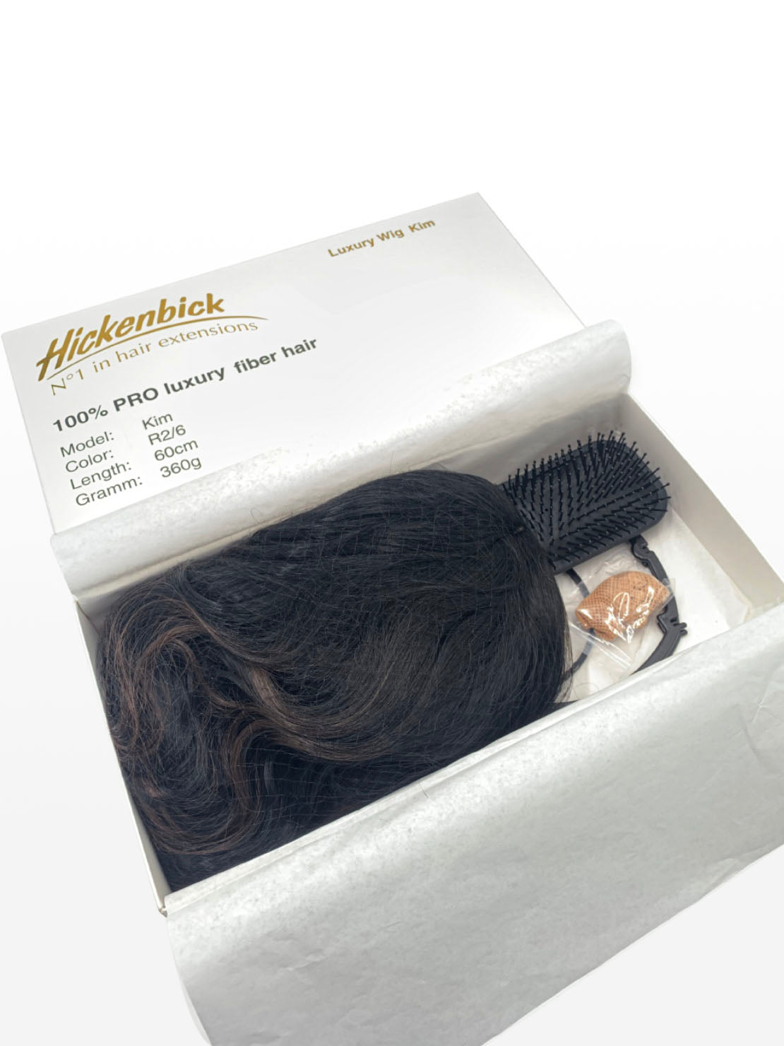 Luxury Perücke Anastasia - 100% Echthaar - 55cm Default Title variant detail image - 5295db21531babc260db87d42b513de684449614fe8d69ab3e50f1b43d1c00fb