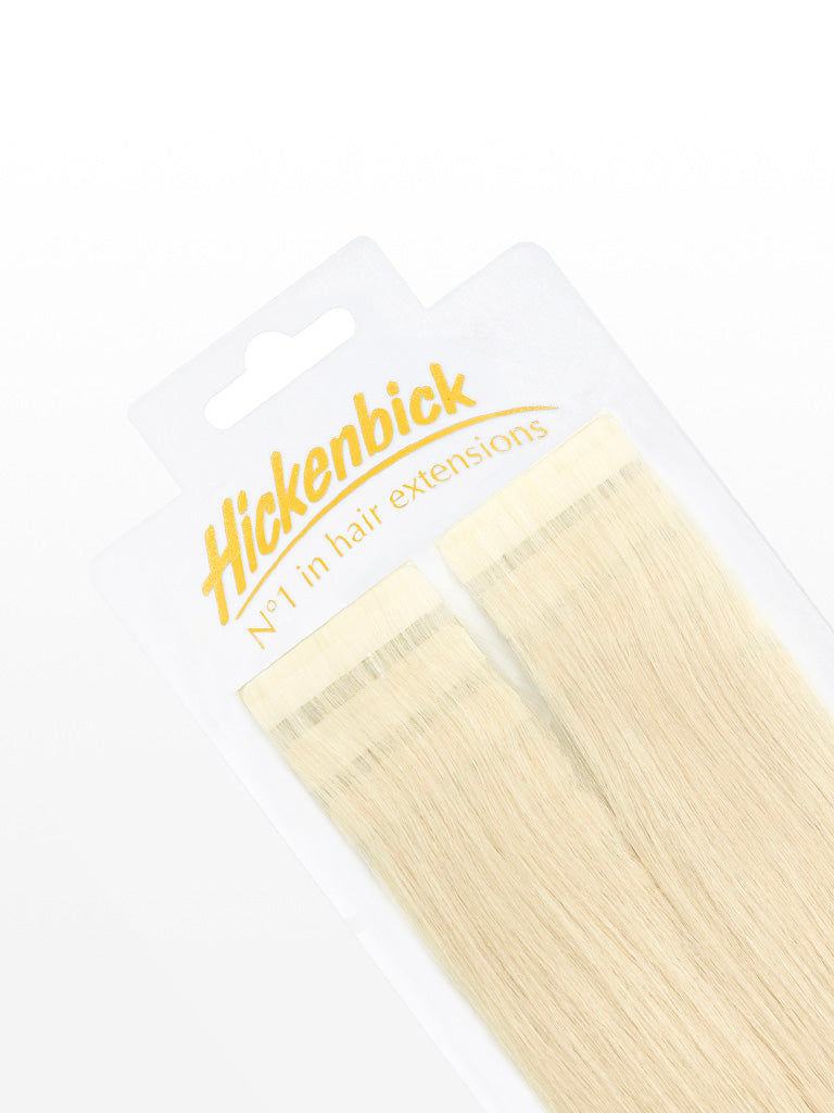 Cold Slim Tape Extensions - Professional Qualität - 45cm 1001 platin blond variant detail image - 0efb45ac23a6764049eda35d34b9d96fce095073a1c2e6c7724611b4b2c84dd5
