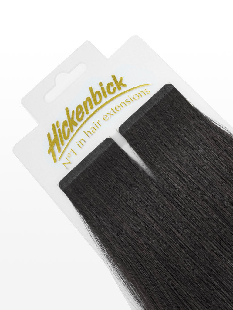 Cold Slim Tape Extensions - Professional Qualität - 45cm 1B schwarz variant detail image - ff8c0a6c7898e7533c250c7fb500a69a2c861bcc01295de5b7a196b01580355f