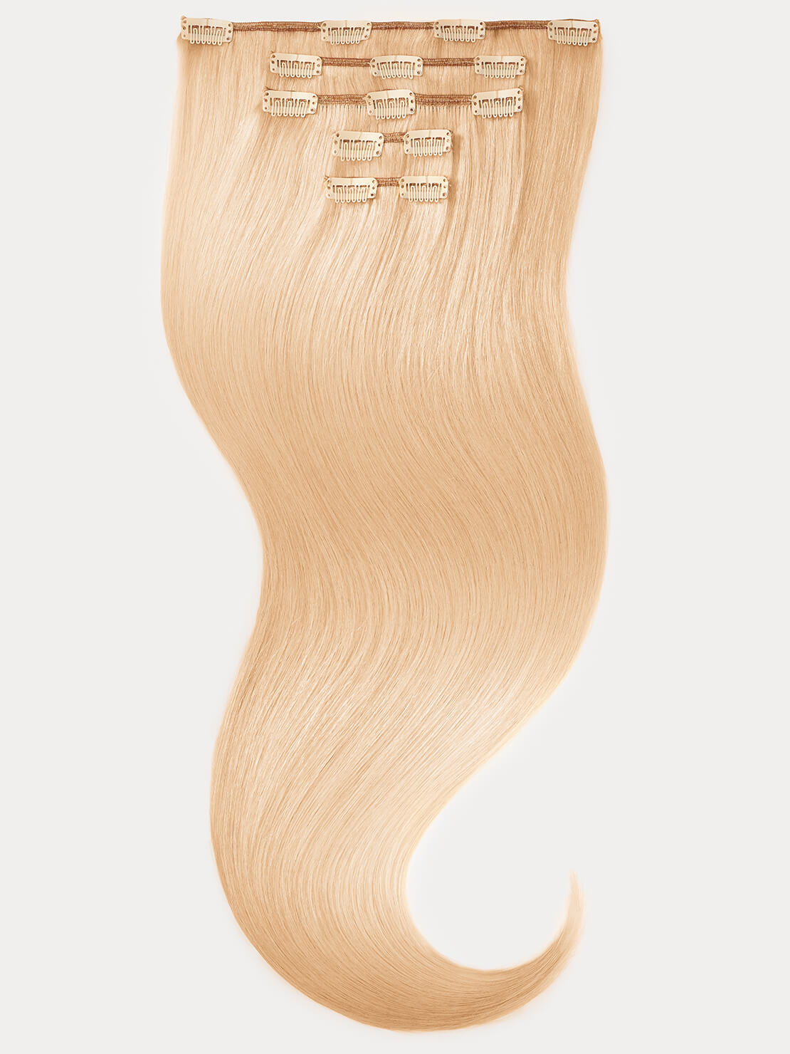 70cm XXL Clip in Extensions - luxury Qualität - 150 Gramm 5-teilig 26 Honig Goldblond variant detail image - 8ce0d74232a47342bd87f1103bea7fa92398bc3cda2a92cdd7e5a738e3557bd9