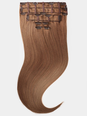 Clip in Extensions - luxury Qualität - easy volume 7-teilig - 125g 17 mittelblond variant detail image - ec14e29032264711d02b42ef1ef319360593949b95eb2666c91fed4fee0f8bf1