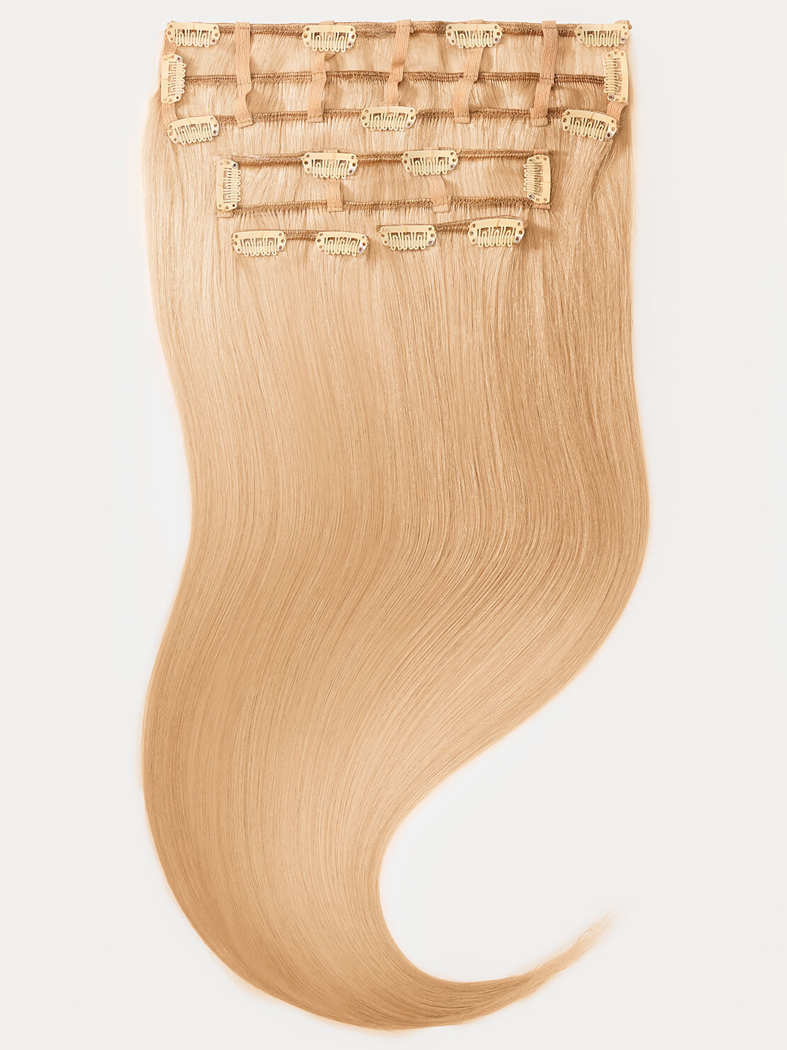 Clip in Extensions - luxury Qualität - easy volume 7-teilig - 125g 26 Honig Goldblond variant detail image - 1996a2c12c451030b0757e2a4ed1afaad582d52c63a0415c7b5e114d5c500f3a