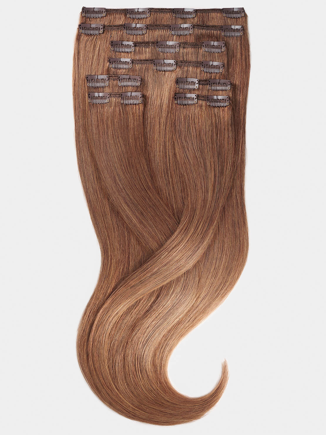 Clip in Extensions - luxury Qualität - Maximum Volume 8-teilig 12 dunkelgoldblond variant detail image - 2618e0221c17d1f75772c0b8e9b7f7f74c7c71d62aa0e9f3dca35269ac9ebe73
