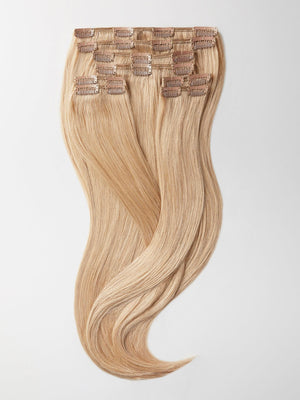 Clip in Extensions - luxury Qualität - Maximum Volume 8-teilig 26 Honig Goldblond variant detail image - a52f36f2dcdf9708f08c0da479e96476887b187798ff9ed126500c1b75169b8c