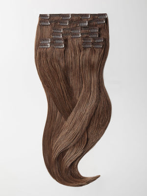 Clip in Extensions - luxury Qualität - Maximum Volume 8-teilig 6 schokobraun variant detail image - 22487e285beee98807fc27d7af319f1d2d75920567abe080fd03890ccf745771