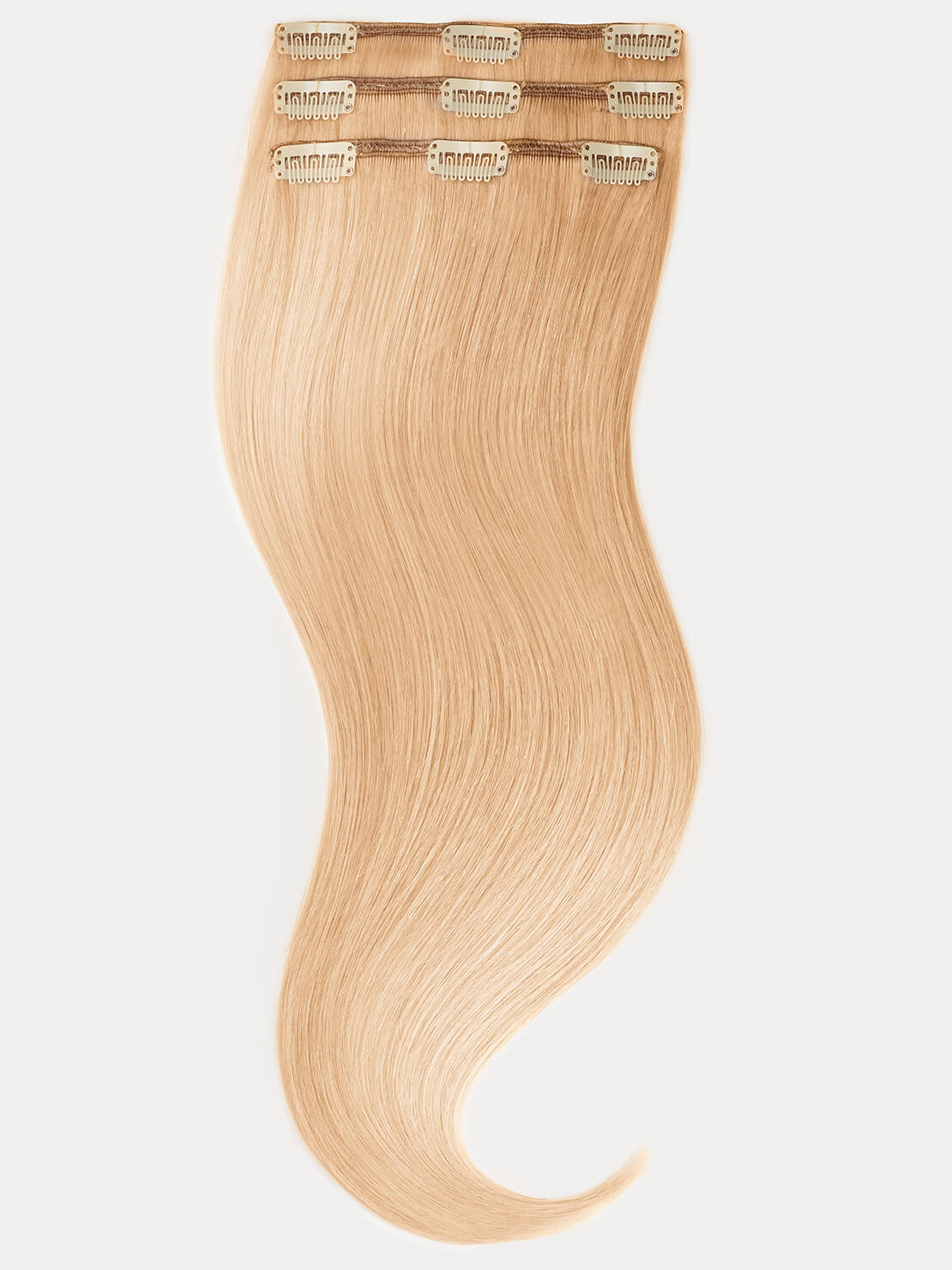 Clip in Extensions - luxury Qualität - Medium Volume 3-teilig 70g 26 Honig Goldblond variant detail image - 1e4e561845f2de992b124d5fe82436003ef20f8446bfc8a2c990336addf6c6a3