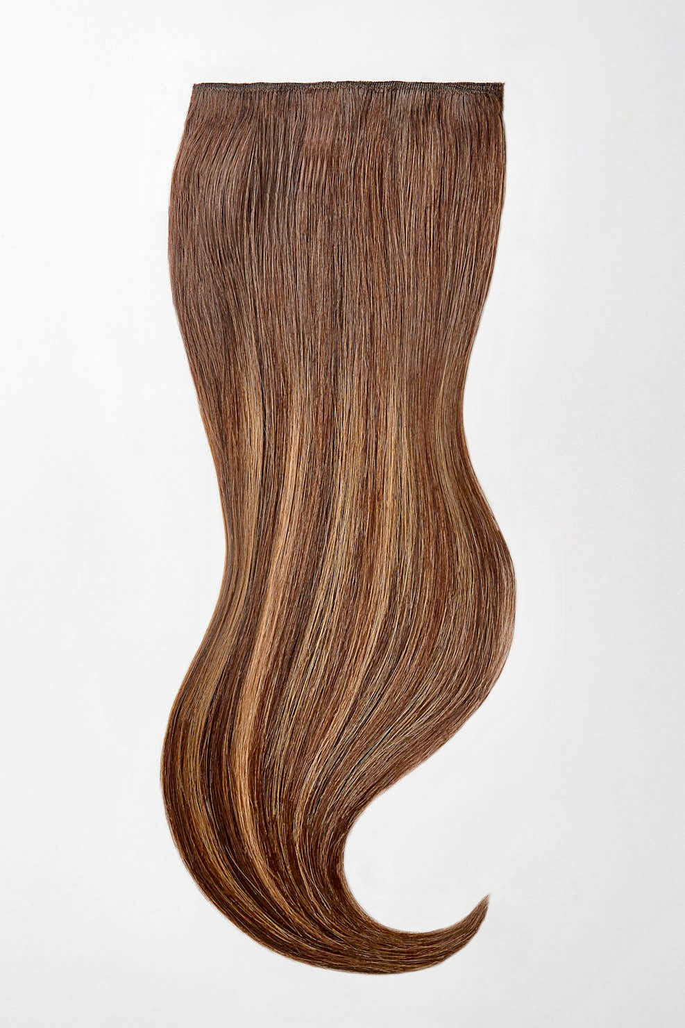 Clip in Extensions - luxury Qualität - Medium Volume 3-teilig 70g B6/27 balayage schokobraun & mittelgoldblond variant detail image - 0de3e5b40495f444e867c8653670f8af5221a68efddde827928245d162f1c2bd