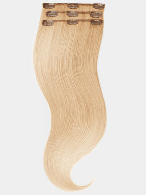 Clip in Extensions - luxury Qualität - Medium Volume 3-teilig 70g DB3 goldblond variant detail image - 58ea71c2fd4fdf6340b79d833bb76a86daba5b176bcb71f3fd1b5e0999dc1a60