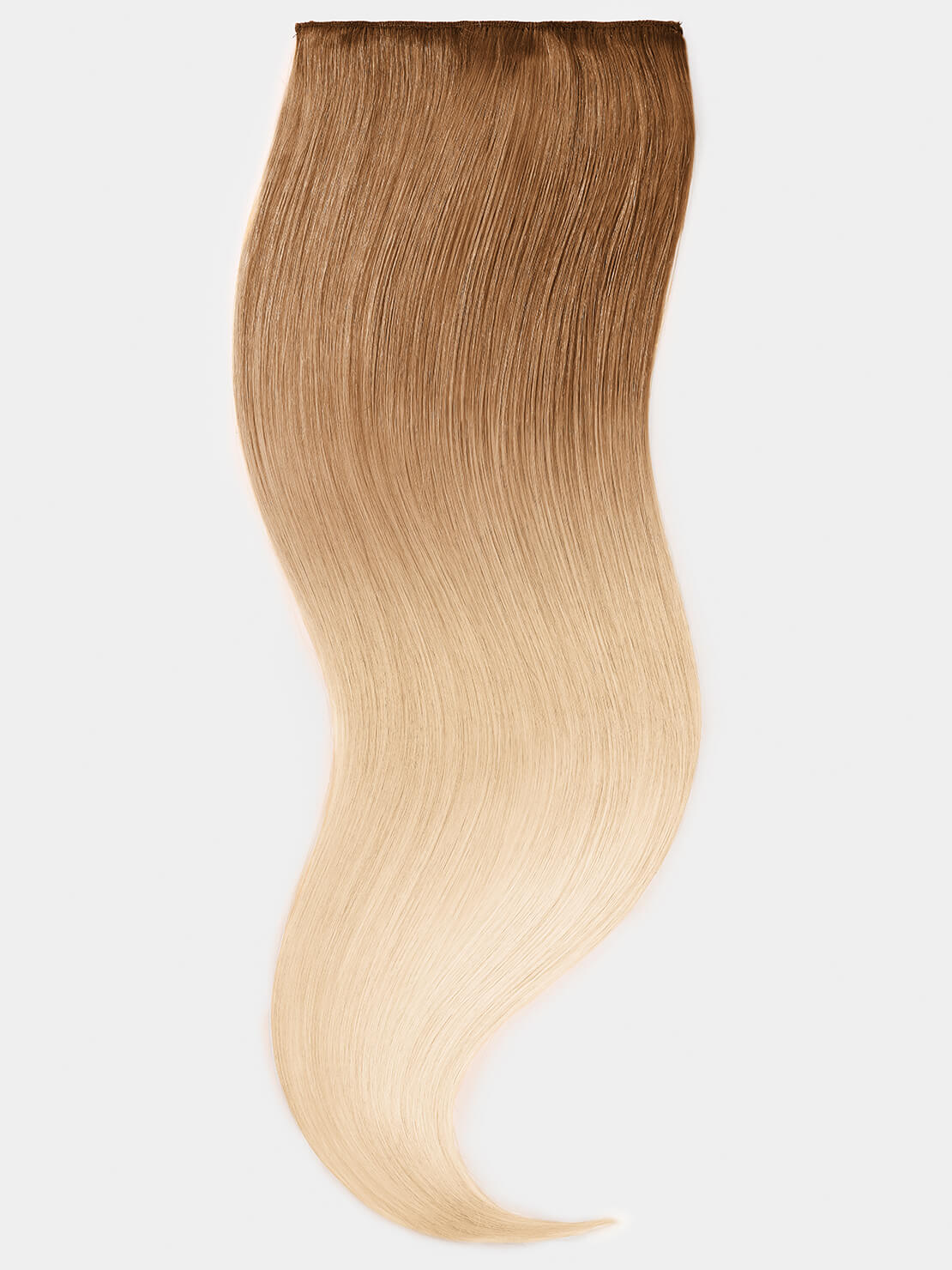 Ombré Clip in Extensions - luxury Qualität - 70 Gramm 3-teilig - 55cm T12/26 ombré dunkelgoldblond & Honig Goldblond variant detail image - 8089668ab24ab900bb906a4e8785f2e699ff0daf659288d1ce73857bdce64d7d