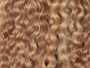 Clip in Extensions - luxury Qualität - 130 Gramm 5-teilig - 55cm - CURLY M8/26 variant detail image - f5bb1abe0957f88b4ed8e9f814bb3e520830180029a2f07bf1d8a436e4e4b930