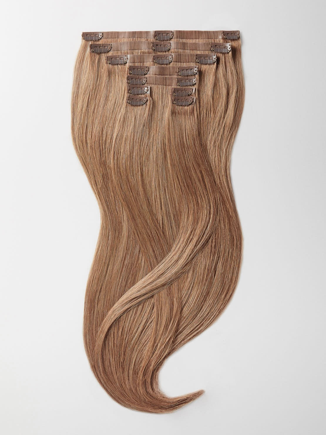Clip in Extensions - luxury Qualität - Big Volume 9-teilig 12 dunkelgoldblond variant detail image - 5f3cb6f6eacc6f265476ef5bb250d61fd3aa9b32ca6af7b2033450a2936eb46d
