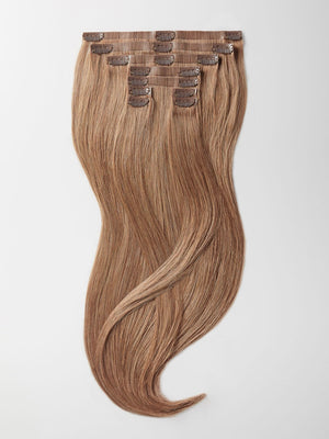 Clip in Extensions - luxury Qualität - Big Volume 9-teilig 12 dunkelgoldblond variant detail image - 5f3cb6f6eacc6f265476ef5bb250d61fd3aa9b32ca6af7b2033450a2936eb46d