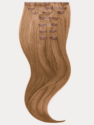 Nahtlose Clip Extensions - luxury Qualität - 120 Gramm 9-teilig - 55cm 14 hellblond variant detail image - b88039858a02d8888a70a14e21e28fe3d46c694779b71e9fe1d0a1de42c8003c