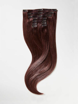 Clip in Extensions - luxury Qualität - Big Volume 9-teilig 32 intensiv mahagoni variant detail image - 8d32fe64719f8c7ecdfb7a9476688f6e404695b1529ad46462cc6ba8e5bff580