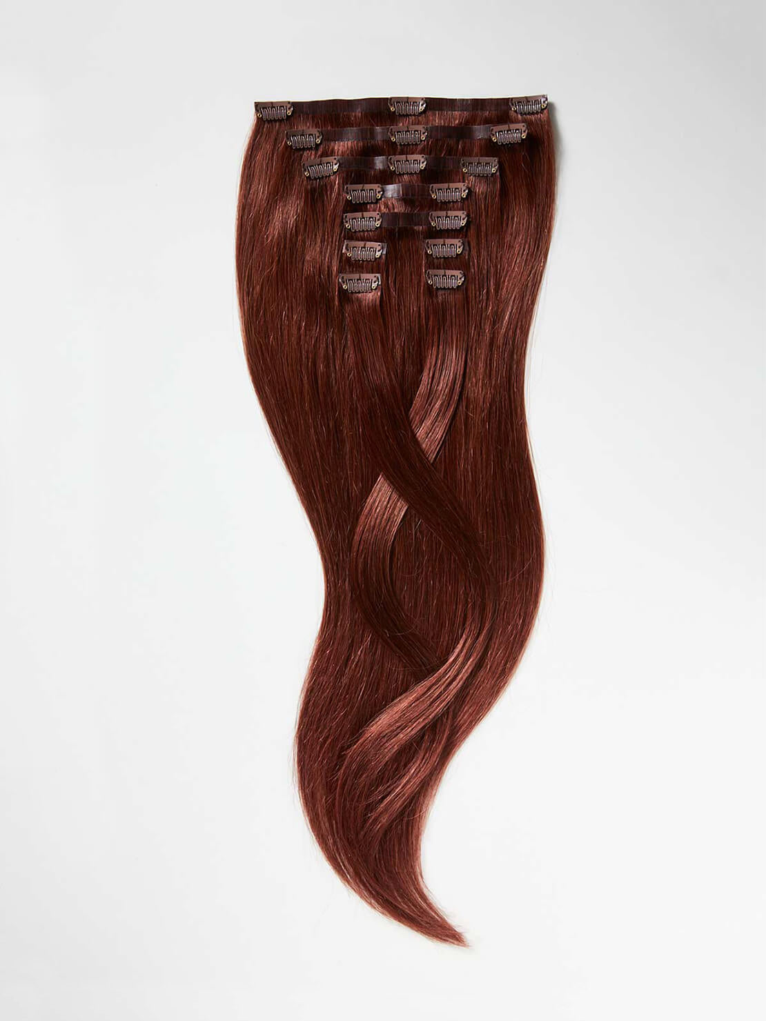 Clip in Extensions - luxury Qualität - Big Volume 9-teilig 33 hellbraunmahagoni variant detail image - 6ad492195ca563a88f388c553a528f597f9bf530317be9a148dd71426b5fa48d