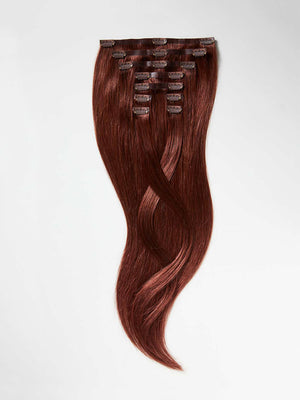 Clip in Extensions - luxury Qualität - Big Volume 9-teilig 33 hellbraunmahagoni variant detail image - 6ad492195ca563a88f388c553a528f597f9bf530317be9a148dd71426b5fa48d