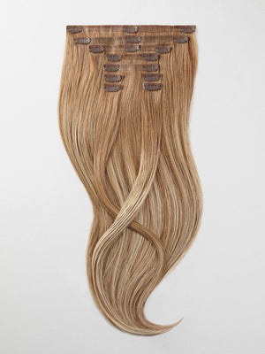 Clip in Extensions - luxury Qualität - Big Volume 9-teilig B14/1001 balayage hellblond & platin blond variant detail image - 0744d2c5a682f73211822e9b085ab5c0e98eed611febd939a6fde79a1a80caa1