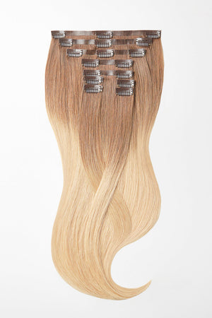 Nahtlose Clip Extensions - luxury Qualität - 120 Gramm 9-teilig - 55cm T10/DB2 variant detail image - 7e5362b6320221b7b7f8726b95de97c8c293d381b648bf7d29be7c80b2951e8a