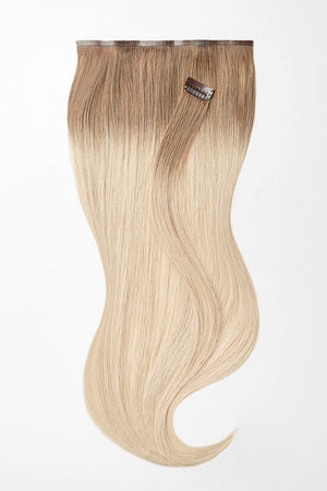 Clip in Extensions - luxury Qualität - Big Volume 9-teilig T18/24 ombré mittelblond & superhellaschblond variant detail image - 21743d5d238104ad33c8755a7c5d70b9b8b055f504f5fd829603cf50017f42d6